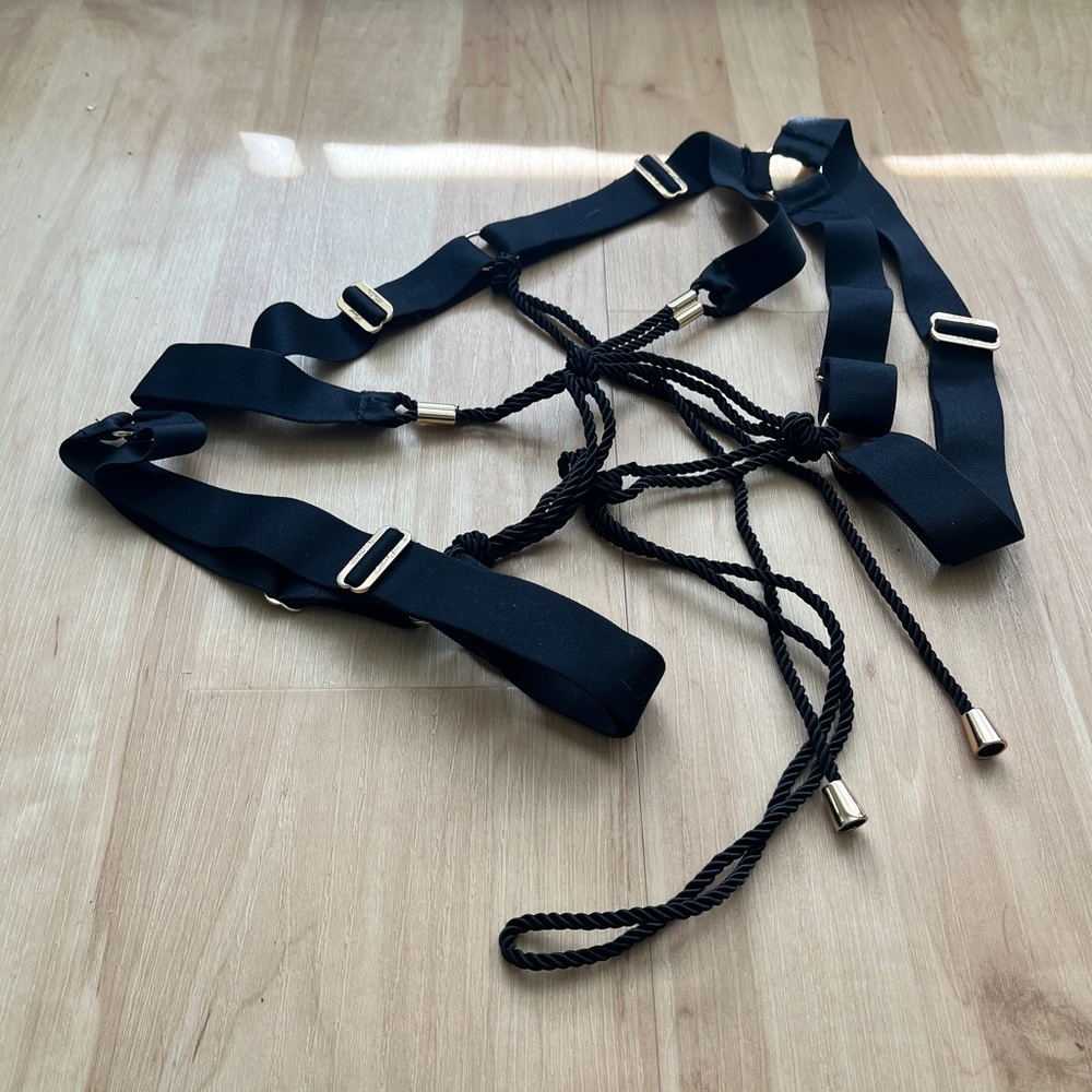 Honey Birdette S/M Dominique Robe Shibari Thong